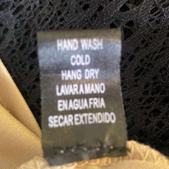 ❤️SOLD🎉Poetry Nude Mesh Black Lace Stretchy Maxi Dress Size Medium - Picture 6 of 9